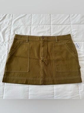 Old Navy Cargo Utility Mini Skirt Size 22 NWT
